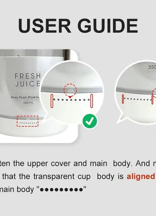 Portable Electric Juicer Blender Usb Mini Fruit Mixers Juicers Fruit Extractors Food Milkshake Multifunction Juice Maker Machine
